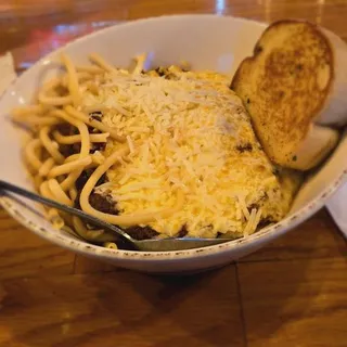 Greek Style Baked Spaghetti