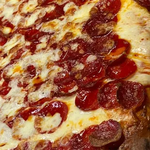 Sicilian pepperoni pizza..
 
 Best Pizza NYC