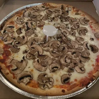 Gluten Free Mushroom Pizza 12"