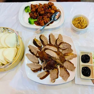 Peking duck!!! Delish!