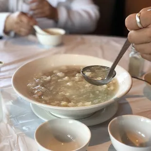 Fish Maw Fish Maw with Crab Meat Soup