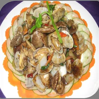 Clam with Black Bean Sauce