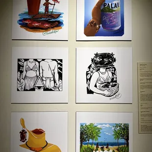 Storyboards of Palau exhibit