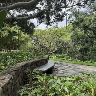 The entrance to the gardens