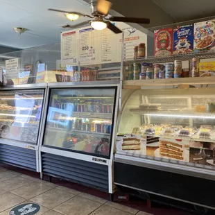 the inside of the store