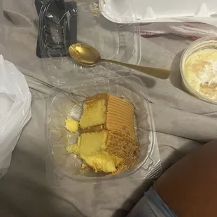 Caramel cake was alright