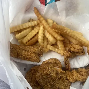 red snapper lunch combo