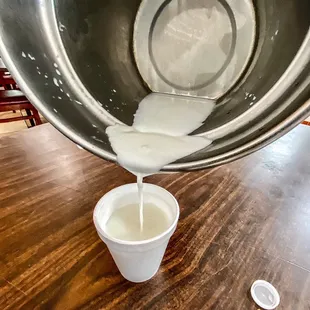 Yogurt Milk: helps cool down the spicy hot food and helps with digestion!