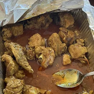 This is what they consider to be chicken karahi