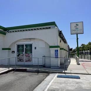 Front of store