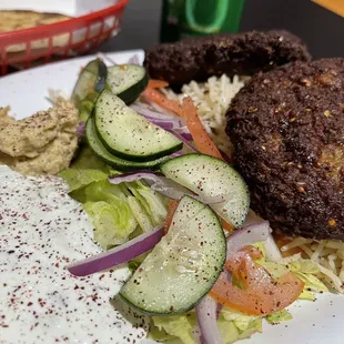 Beef Chapli plate