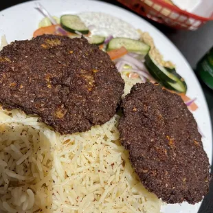 Beef Chapli plate