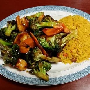 Shrimp and Broccoli