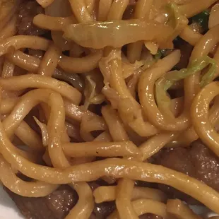 Lo Mein was good