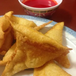 Crispy Cheese Won Tons
