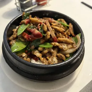 Clay Pot Rice With Clams and Pork