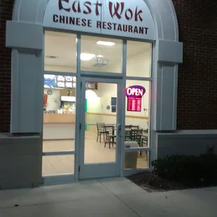 East Wok in the shopping center near the VB Courthouse Complex.