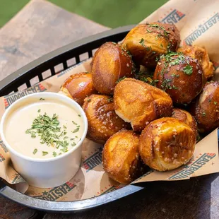 Pretzels and Queso