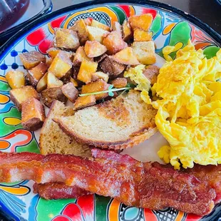 The traditional breakfast