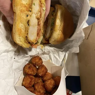 Kimchi Cutlet Sandwich