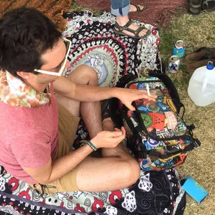 It's a chill atmosphere to catch some funky tunes