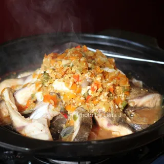 Simmered Fish Head