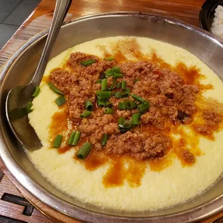 Steamed Egg with Minced Pork
