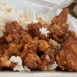 General tso chicken   L18. General Tsos Chicken Lunch Special