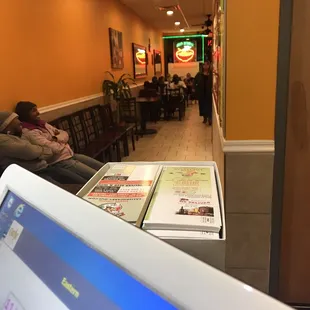 interior, sushi and sashimi