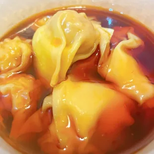 Spicy wonton