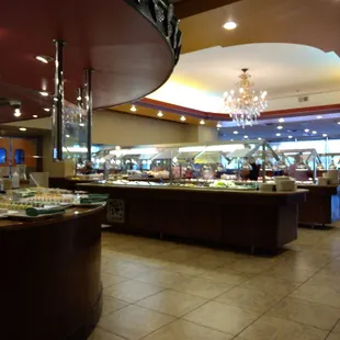 Decent offerings of buffet food