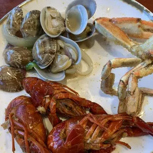 Crawdads, Clams and Fried Crab