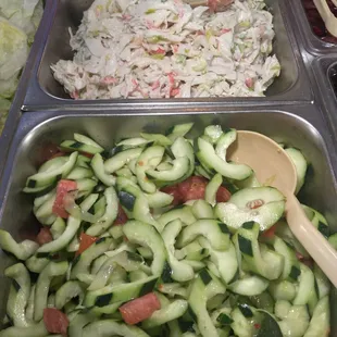 Awesome salad bar....