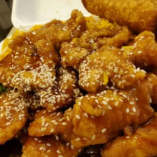 Sesame chicken