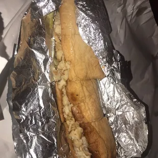 Philadelphia Chicken Sub - way too much cheese, took away from the flavors