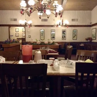Dining area.
