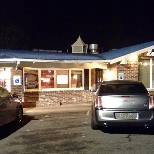 Restaurant front.