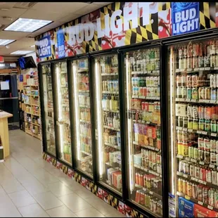 a view of a grocery store