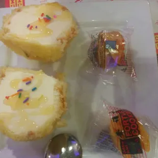 Awesome fried ice cream