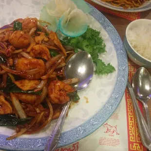 Orange ginger chicken