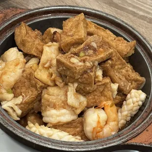 Tofu seafood