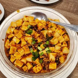 Tofu Meat with Spicy Sauce