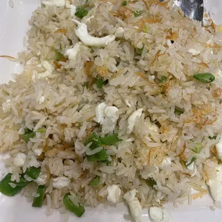 Dry Scallop Egg White Fried Rice