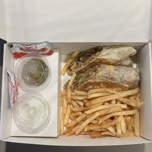 Shawarma meal