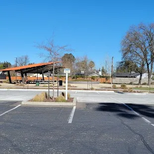 Parking lot &amp; Shade Structure