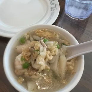 Sizzling Rice Soup