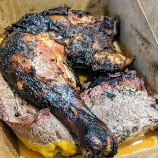 April 17 2021. Chicken and brisket.