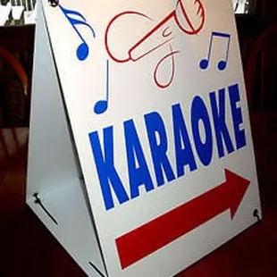 has Karaoke. !?!?Sometimes even has Industrial gothic karaoke!?!?