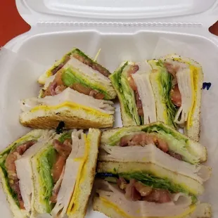 Turkey club I had for lunch the other day it was amazing!