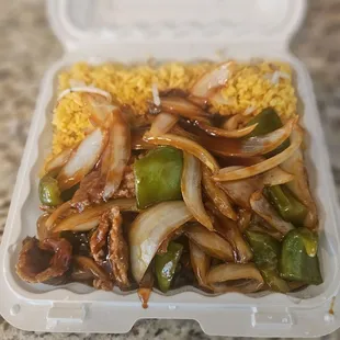 Pepper steak